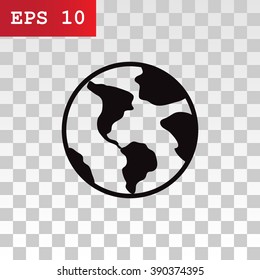 Earth Icon Vector. Earth Icon JPEG. Earth Icon Object. Earth Ico