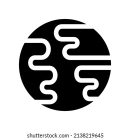 Earth Icon Vector Symbol Design Illustration