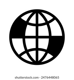 Ilustración de diseño de Vector de iconos de tierra