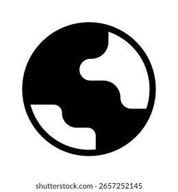 Erdsymbol, Vektorsymbol, Entwurfsgrafik