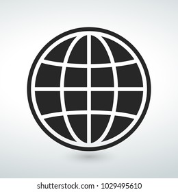 Earth Icon World globe
