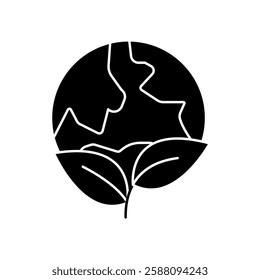 earth icons  symbol vector elements for infographic web