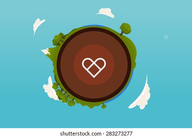 Earth illustration