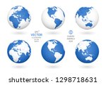 Earth illustration. Each country has its own autonomous border and background color fill, which gives the opportunity to select the desired part from the rest of the content. Objects are isolated.