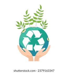 Earth illustration Vector concepts for graphic and web design, business presentation, marketing and print material