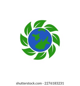 earth and leaves suitable for world day