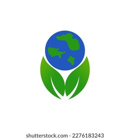 earth and leaves suitable for world day