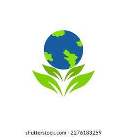 earth and leaves suitable for world day