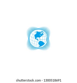 Earth light logo designs templete element