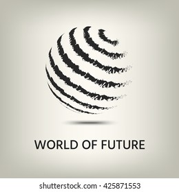 Earth logo.