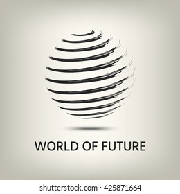 Earth logo.