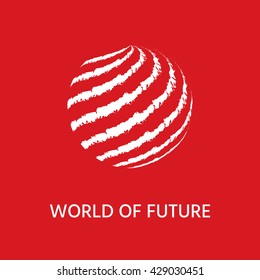 Earth logo design.