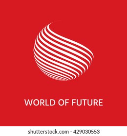 Earth logo design.