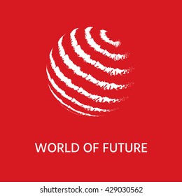 Earth logo design.