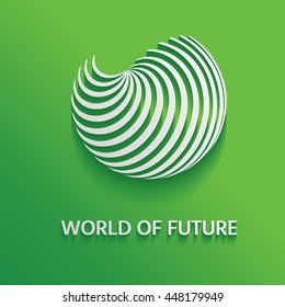 Earth logo design.