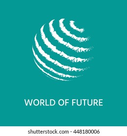 Earth logo design.