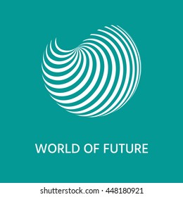 Earth logo design.