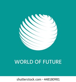 Earth logo design.