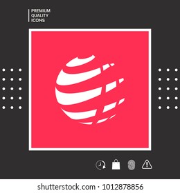 Earth logo design symbol