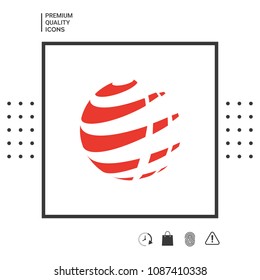 Earth logo design symbol