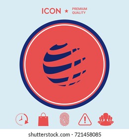 Earth logo design symbol