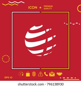 Earth logo design symbol