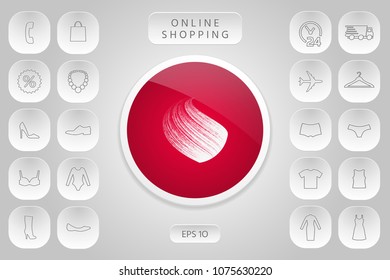 Earth logo design with texture