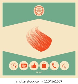 Earth logo design with texture
