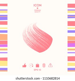 Earth logo design with texture