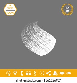 Earth logo design with texture