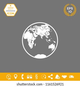 Earth logo icon