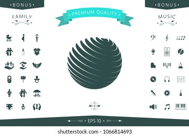 Earth logo symbol