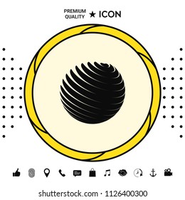 Earth logo symbol