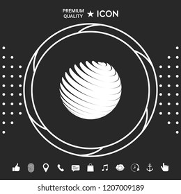 Earth logo symbol