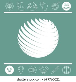 Earth logo symbol