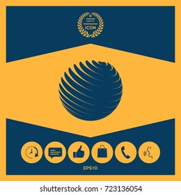 Earth logo symbol