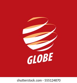 Earth logo template. Globe sign
