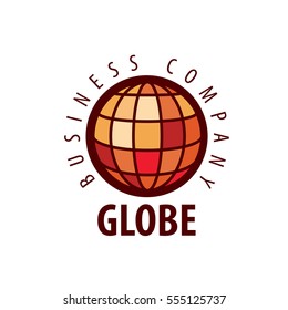Earth logo template. Globe sign