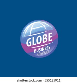 Earth logo template. Globe sign