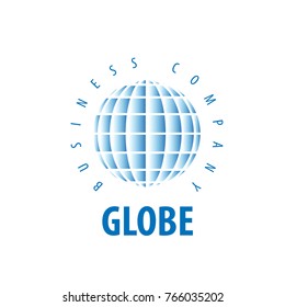 Earth logo template. Globe sign