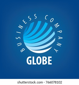 Earth logo template. Globe sign