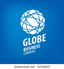 Earth logo template. Globe sign