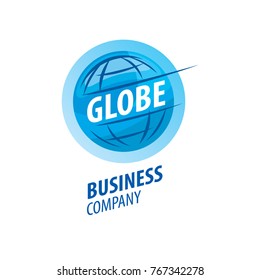 Earth logo template. Globe sign