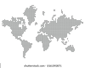 Tierra, Mapa de puntos, fondo de tierra