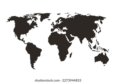 earth map icon. Geography symbol vector ilustration.