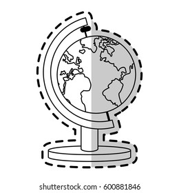 earth map icon image 