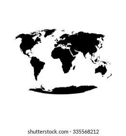 Earth Map. World map 