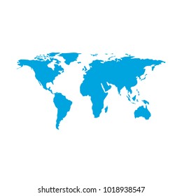 earth maps isolated icon
