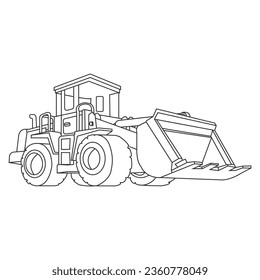 Earth Moving Vehicles vector design
