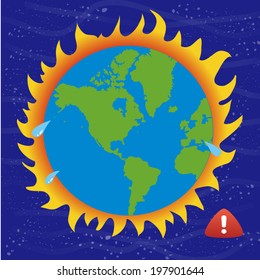 Earth On Fire.